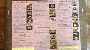   at Kobayashi Soba in Matsumoto