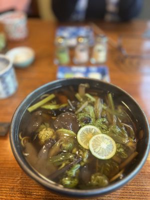   at Kobayashi Soba in Matsumoto