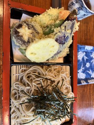   at Kobayashi Soba in Matsumoto