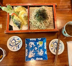   at Kobayashi Soba in Matsumoto