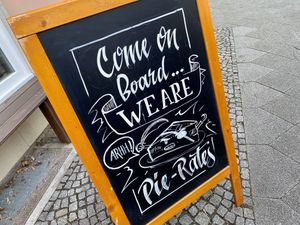 sign at Crops in Magdeburg