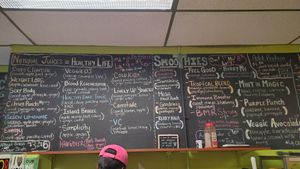 juices at Veggies in Brooklyn