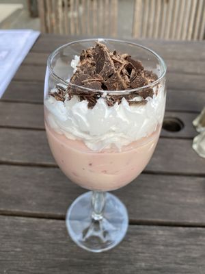 Himbeer-Bananen-Creme at Fair Liebt in Wiesbaden