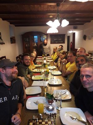 Ready..   After dinner feeling satisfied  at Fair Liebt in Wiesbaden