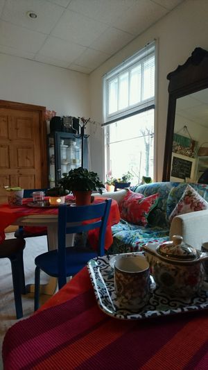 the Café  at Seila - Raw in Riga