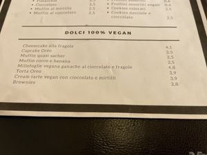 Menu  at Coccodi il Dolce e il Salato in Cagliari