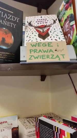 Vegan books!! at Tajne Komplety - Ksiegarnia Partnerska DSW in Wroclaw