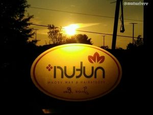 A sunset moment. at Nuturi in Snellville