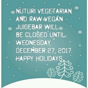 Keep safe and stay vegan.  at Nuturi in Snellville