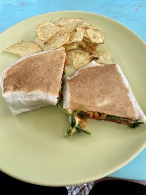   at  Cafe Banana in Withleigh