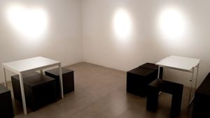 Interior of location - seating space at Dr. Vegan 닥터비건 in Seoul