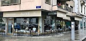 Alice Restaurant front  at Alive in Geneva