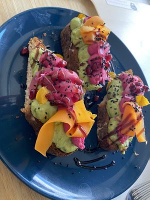Avocado Toast!!!  at Alive in Geneva