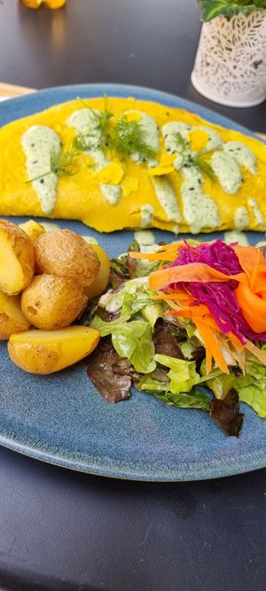 Omelette (Brunch menu) at Alive in Geneva