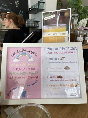 Menu   at Alive in Geneva