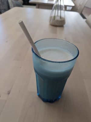 Chai latte at Alive in Geneva