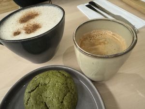 coffee & cookie  at Alive in Geneva