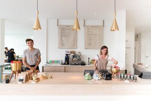 Vegan Café at Alive in Geneva