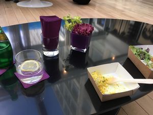 Plate taken to other place  at Alive in Geneva