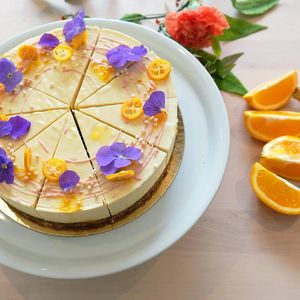 Cheesecake Orange, Ginger  at Alive in Geneva