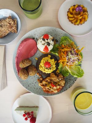 Our brunch at Alive in Geneva