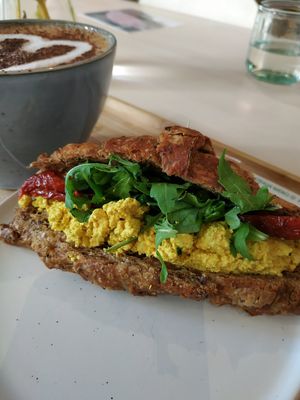 Croissant salé at Alive in Geneva