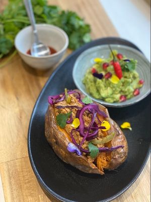 Taco Style Sweet Potato at Alive in Geneva