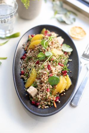 Quinoa Salad at Alive in Geneva