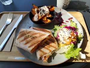 Shawarma at Alive in Geneva