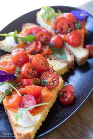 Bruschetta at Alive in Geneva