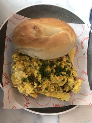 Bagel   at Greasy Spoon - Hagagatan in Stockholm