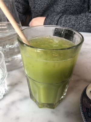 Juice  at Greasy Spoon - Hagagatan in Stockholm