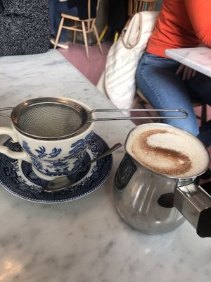 Chai latte   at Greasy Spoon - Hagagatan in Stockholm