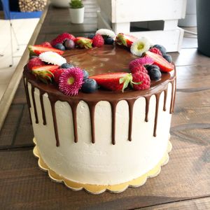 We also make occasional cakes and other sweets. Of course, all without sugar and without wheat. at Jaglana in Poznan