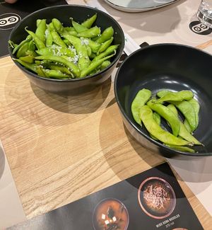 Edamame   at Go Sushi - Svetozara Markovića in Belgrade