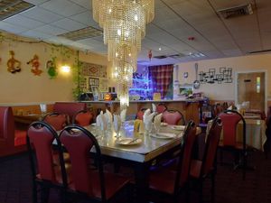 Inside at Jewel of India in Waterville