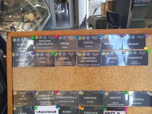 Top flavours all vegan!!!! at Gelosia in Rome