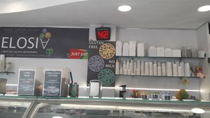 Ingredients clearly marked at Gelosia in Rome