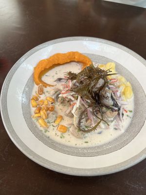 Ceviche  at Veda Restaurante in Miraflores