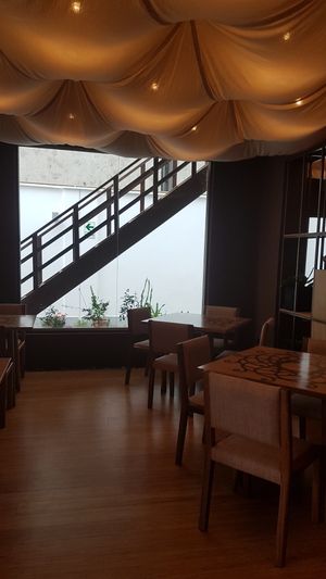 Beautiful interior at Veda Restaurante in Miraflores