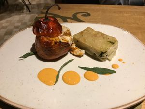 Rocoto relleno  at Veda Restaurante in Miraflores