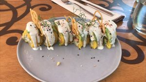 Una buena manera de probar las papas amarillas at Veda Restaurante in Miraflores