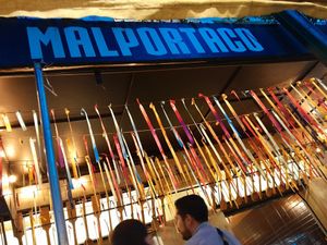 El nombre esta un poco escondido at Malportaco in Mexico City