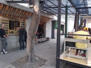 Outdoors (no sign) #Veganuary at Malportaco in Mexico City