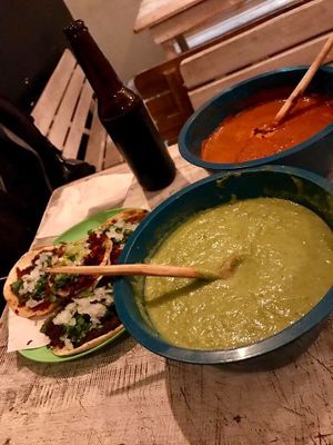 salsa  at Malportaco in Mexico City