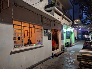 Street view at Malportaco in Mexico City