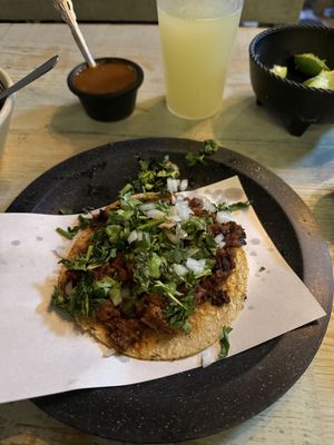 El de chicharrón  at Malportaco in Mexico City