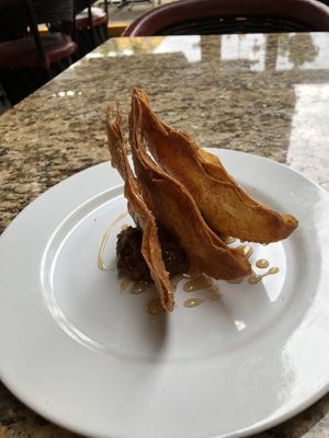 Buñuelos 🙌🏽 at Casa Tequila in Cancun