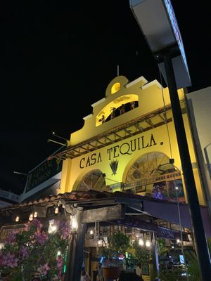 beautiful setting   at Casa Tequila in Cancun