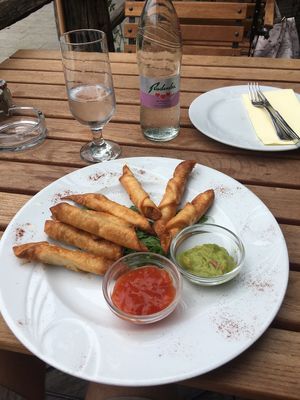 Vegan taquitooooos!!! at Chili  in Jesenice